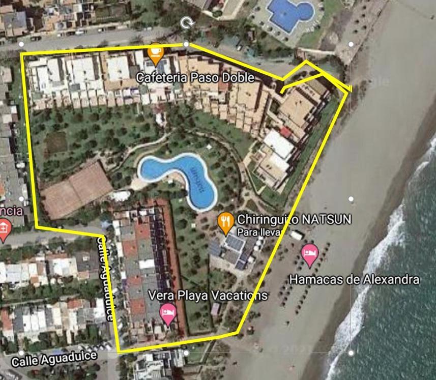 Natura Mediterranea Estudio Naturista Primera Linea Con Piscina Vera Zewnętrze zdjęcie